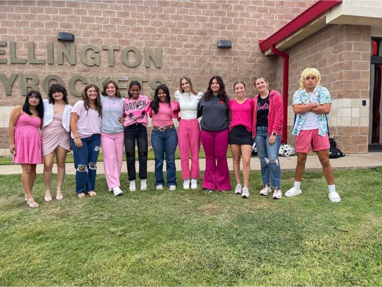 Barbie and Ken day today at WHS!